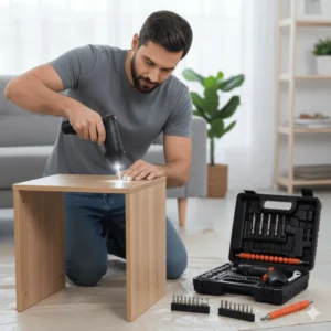 47-in-1 Cordless Electric Screwdriver Set