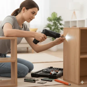 47-in-1 Cordless Electric Screwdriver Set