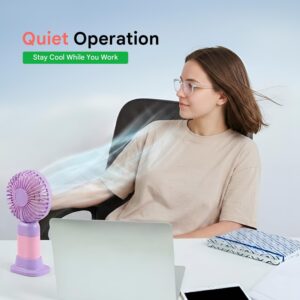 Lyto Mini Portable Hand Fan USB Type C Rechargeable 3 Speed