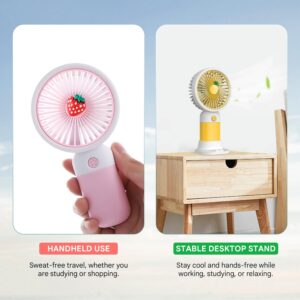 Lyto Mini Portable Hand Fan USB Type C Rechargeable 3 Speed