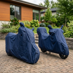 Heavy Duty Waterproof Bike Cover for Motorcycle & Scooter